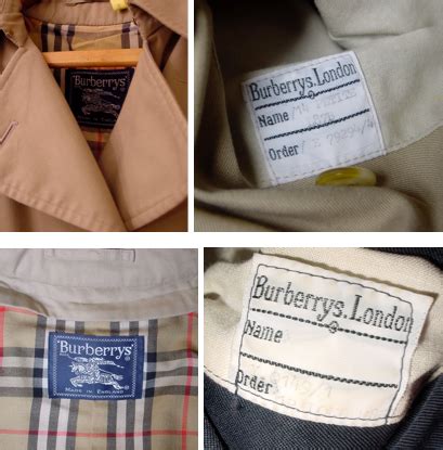 burberry london pocket label|where is burberry manufactured.